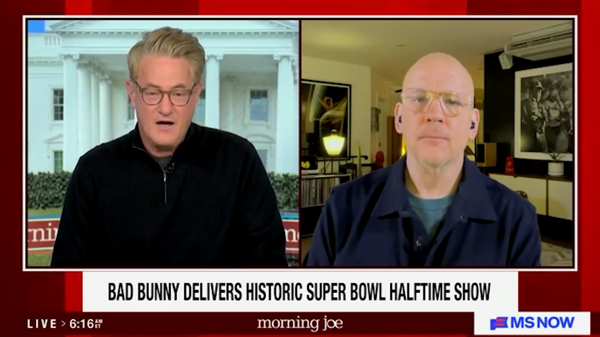 Morning Joe Heaps Praise on Bad Bunny, Slams MAGA